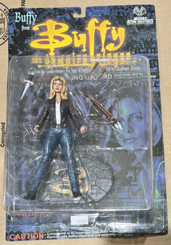 Moore Action Collectibles Buffy the Vampire Slayer BUFFY Action Figure MIB NOS
