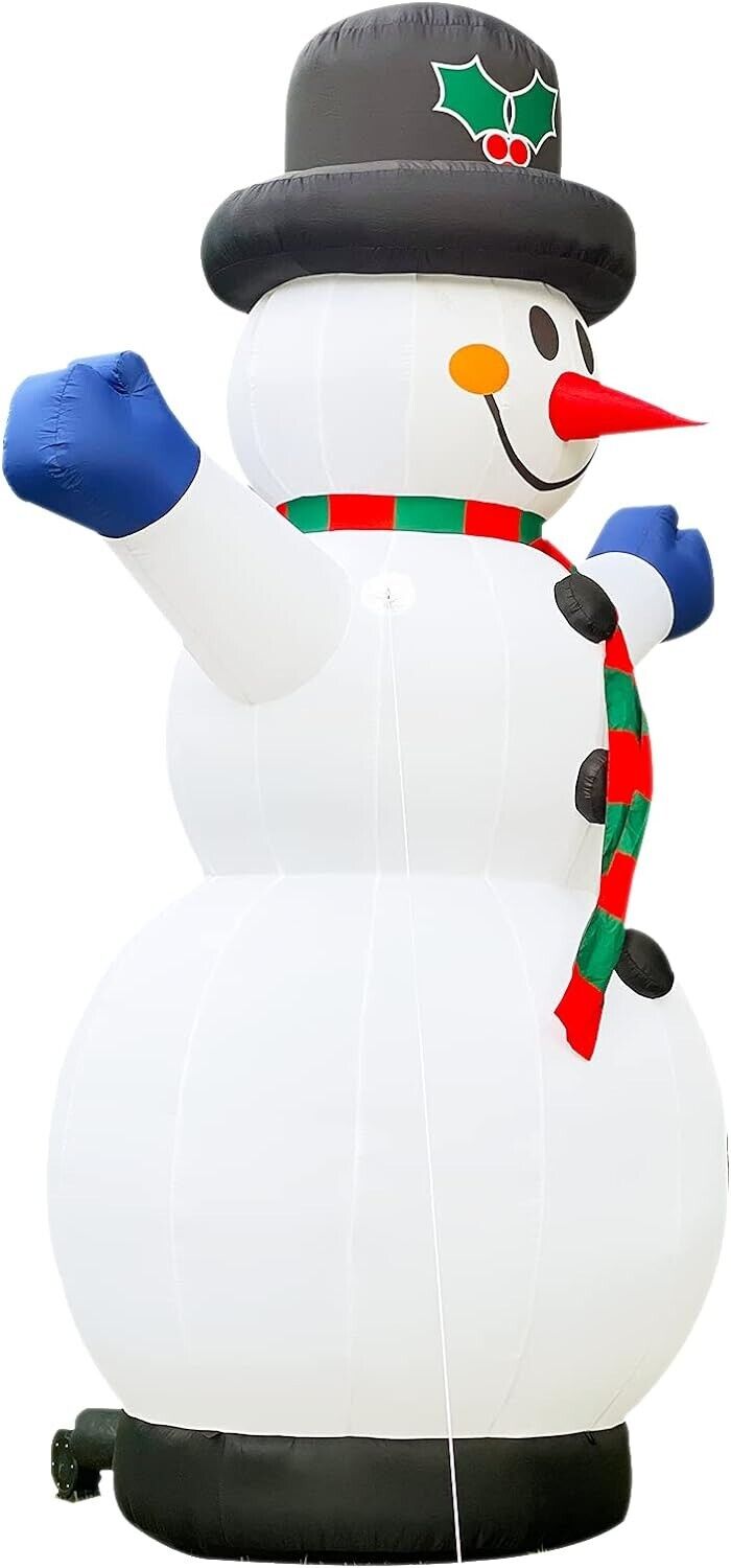 TKLoop 33Ft Christmas Inflatable Snowman Lighted Decoration Lawn Xmas Party