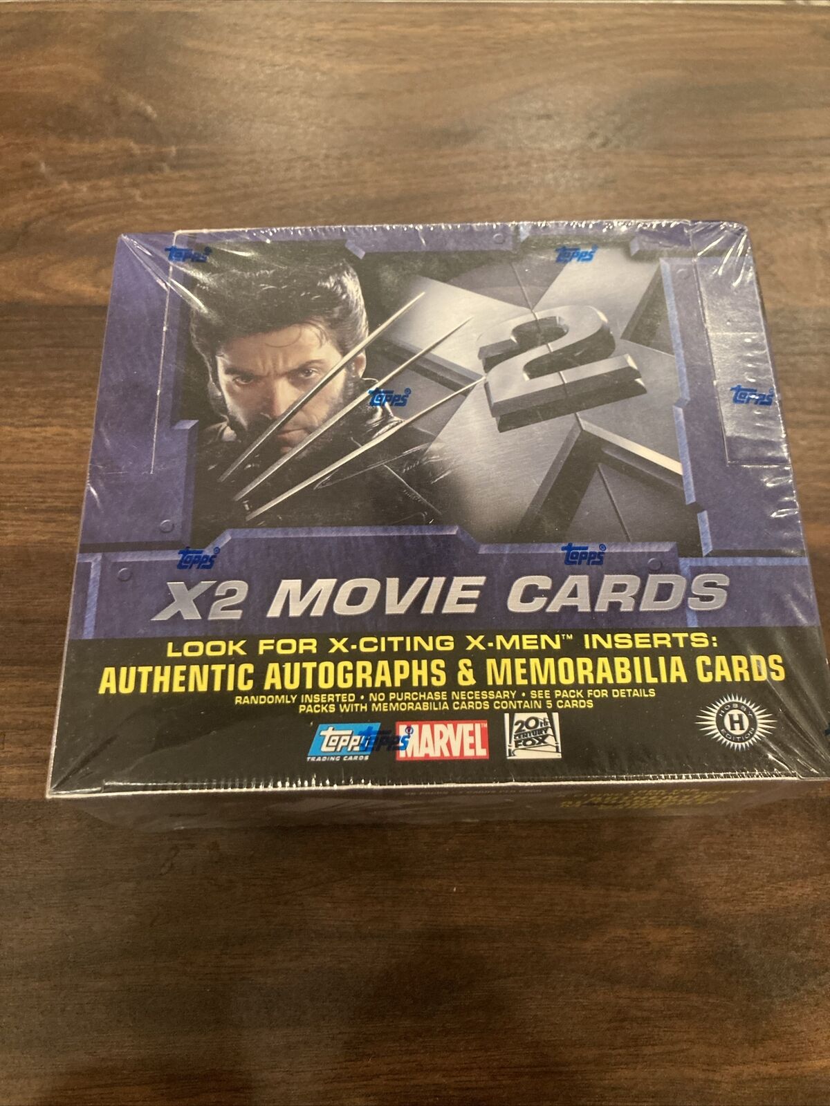 2003 Topps Marvel X2 X-Men Movie Cards Hobby Box Sealed