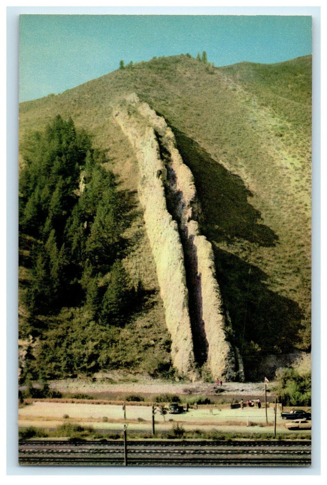 c1950s Devil\'s Slide US Highway 30s Weber Canyon Utah UT Unposted Postcard