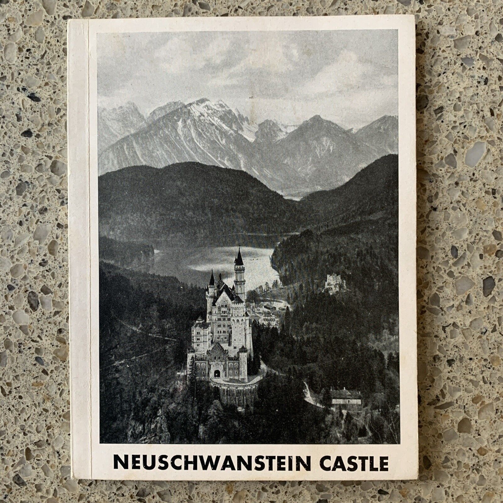 Neuschwanstein Castle Germany The Official Guide Book Vtg 1952–nice