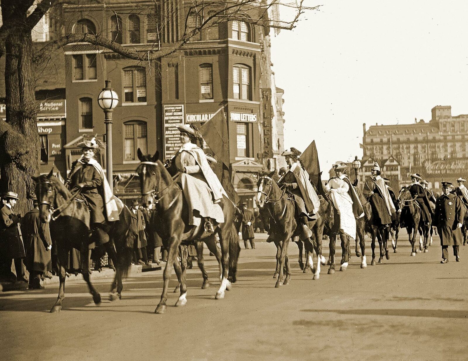 1914 Women's Suffrage Parade, Washington, DC Old Photo 8.5