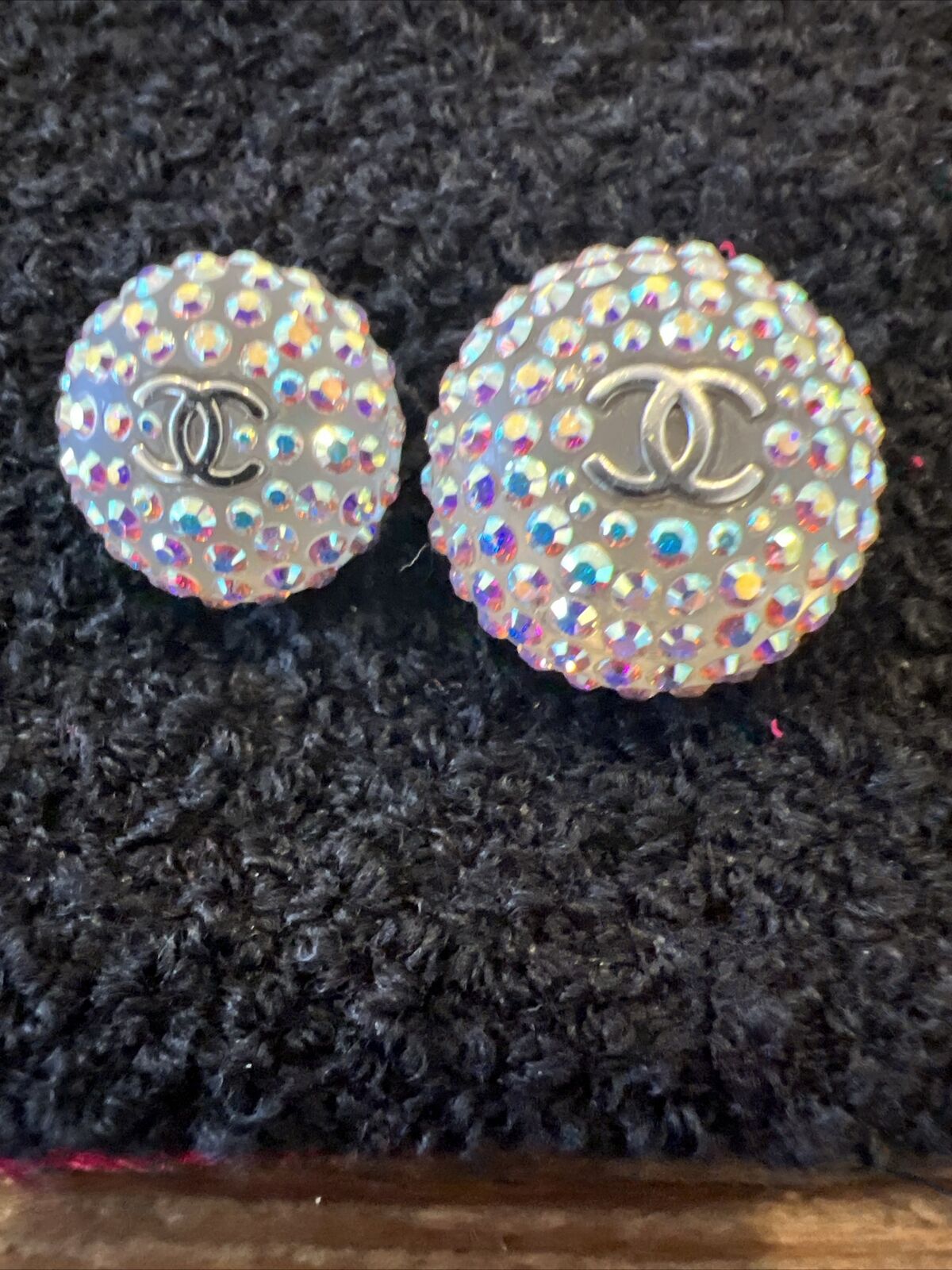 Authentic Chanel Logo  Buttons
