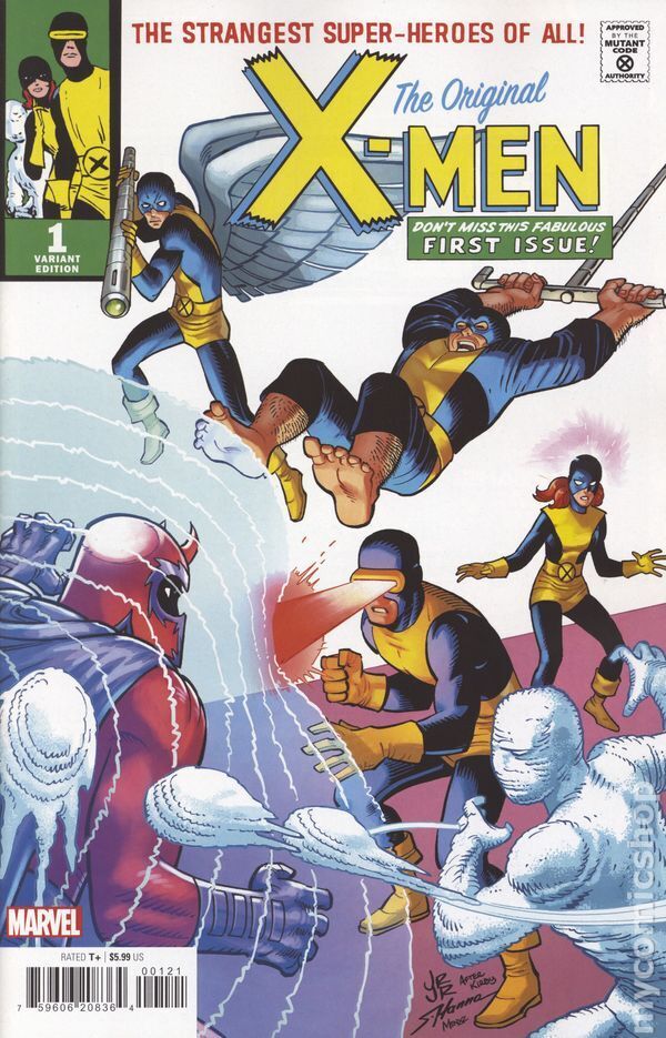 Original X-Men 1B VF 2024 Stock Image