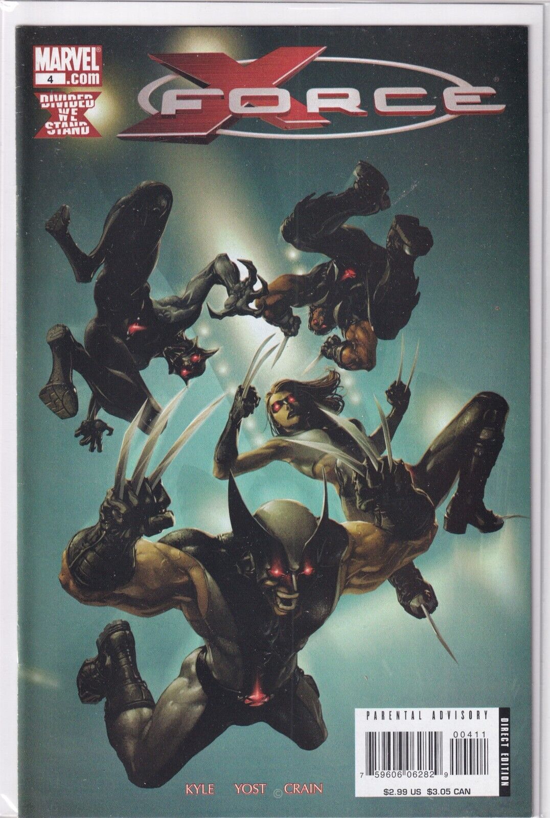 28059: Marvel Comics X-FORCE #4 NM Grade