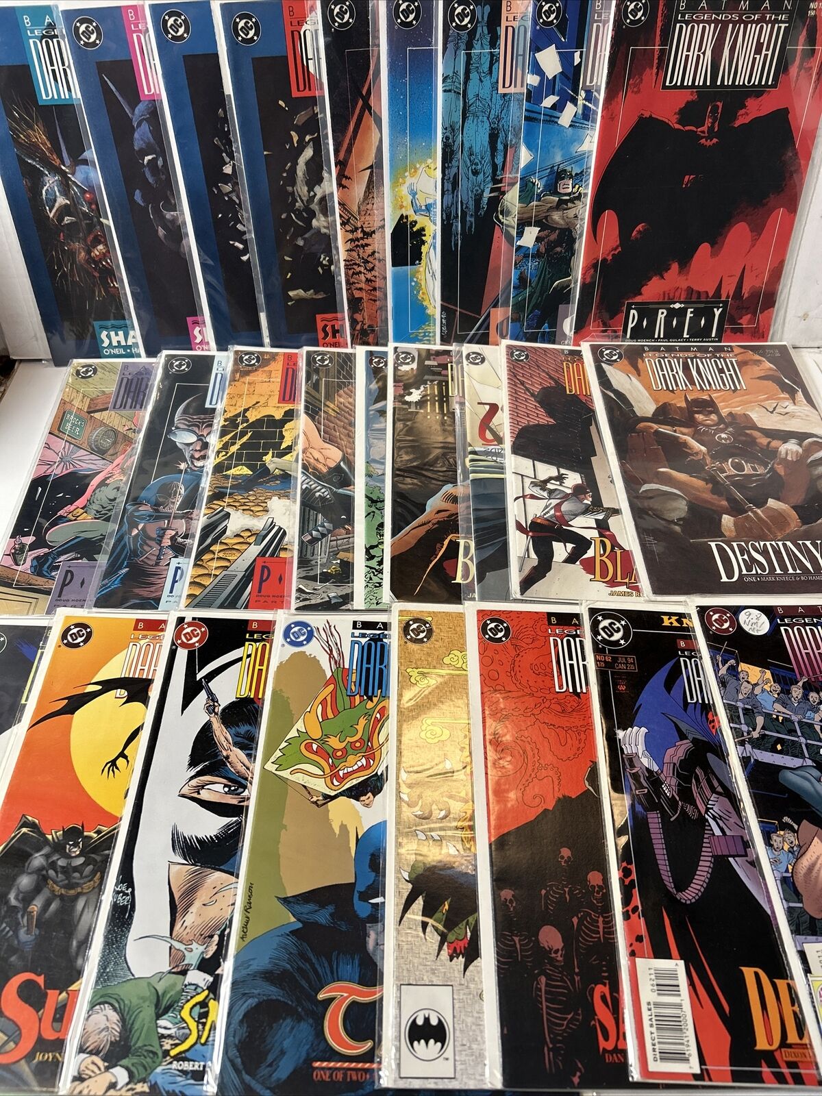 Batman Legends Of The Dark Knight Lot Of 26 Issues Between #2-70 (DC 1989)