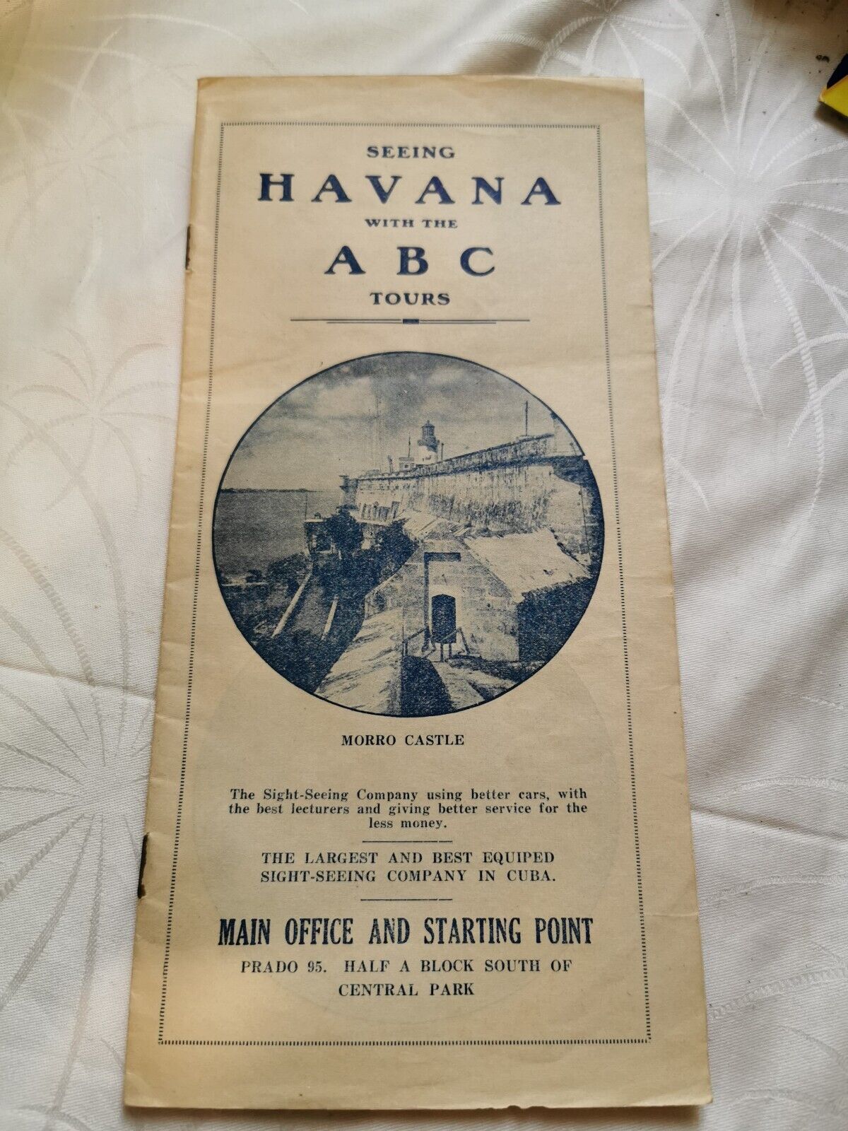 1930s Havana Cuba Travel Brochure, ABC TOUR COMPANY