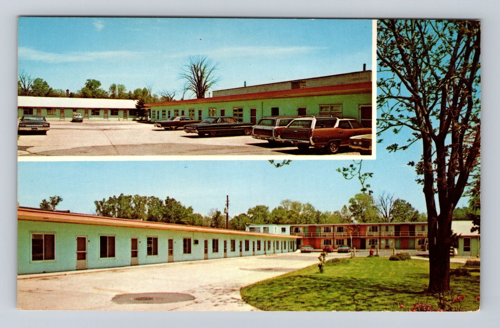 Southfield MI-Michigan, Blue Bird Motel Inc, Advertisement, Vintage Postcard