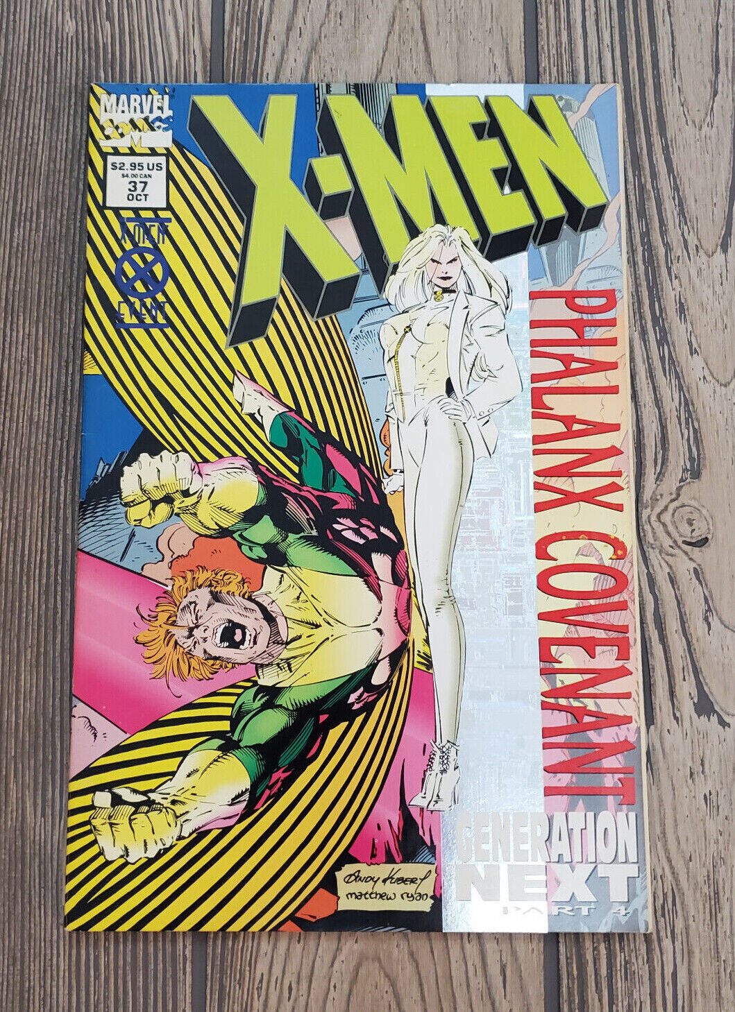 X-Men Phalanx Covenant Generation Next Part 4 Issue #37 Marvel Holofoil Cover