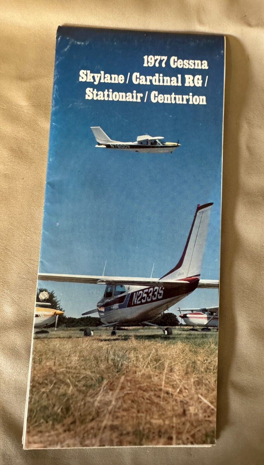 Cessna 1977 Sales Brochure Skylane, Cardinal, Stationair, Centurion