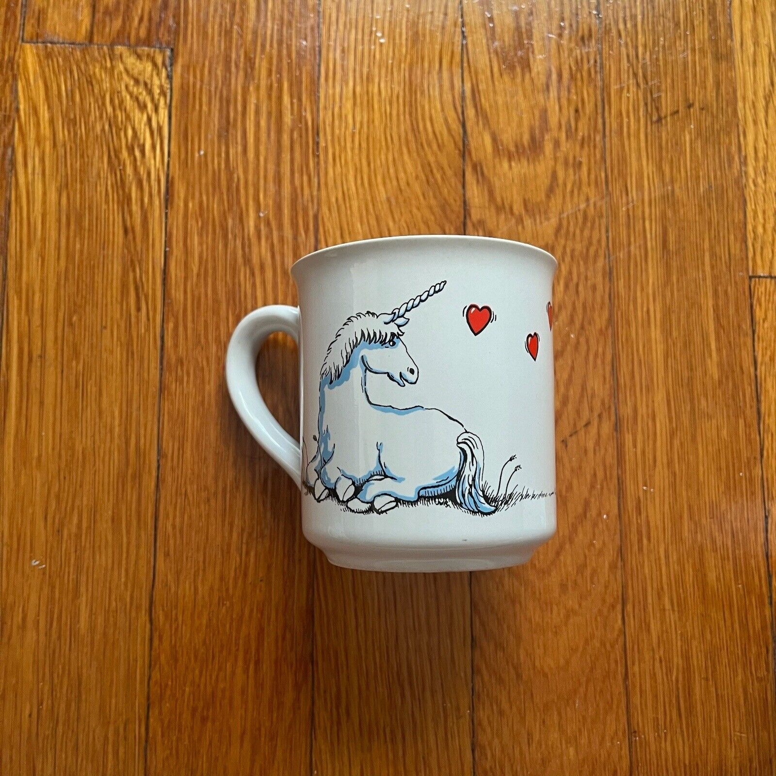 Vintage Russ Unicorn Mug Cute Kitsch 