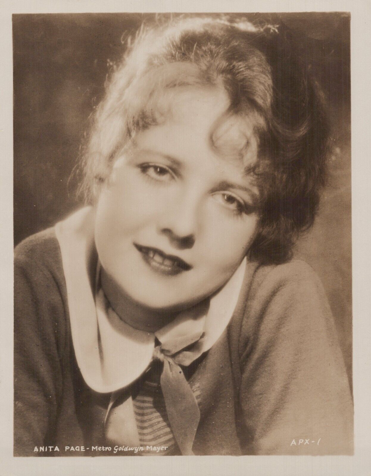 Anita Page (1930s) ❤🎬 Beauty Hollywood Actress - Stunning Portrait Photo K 166