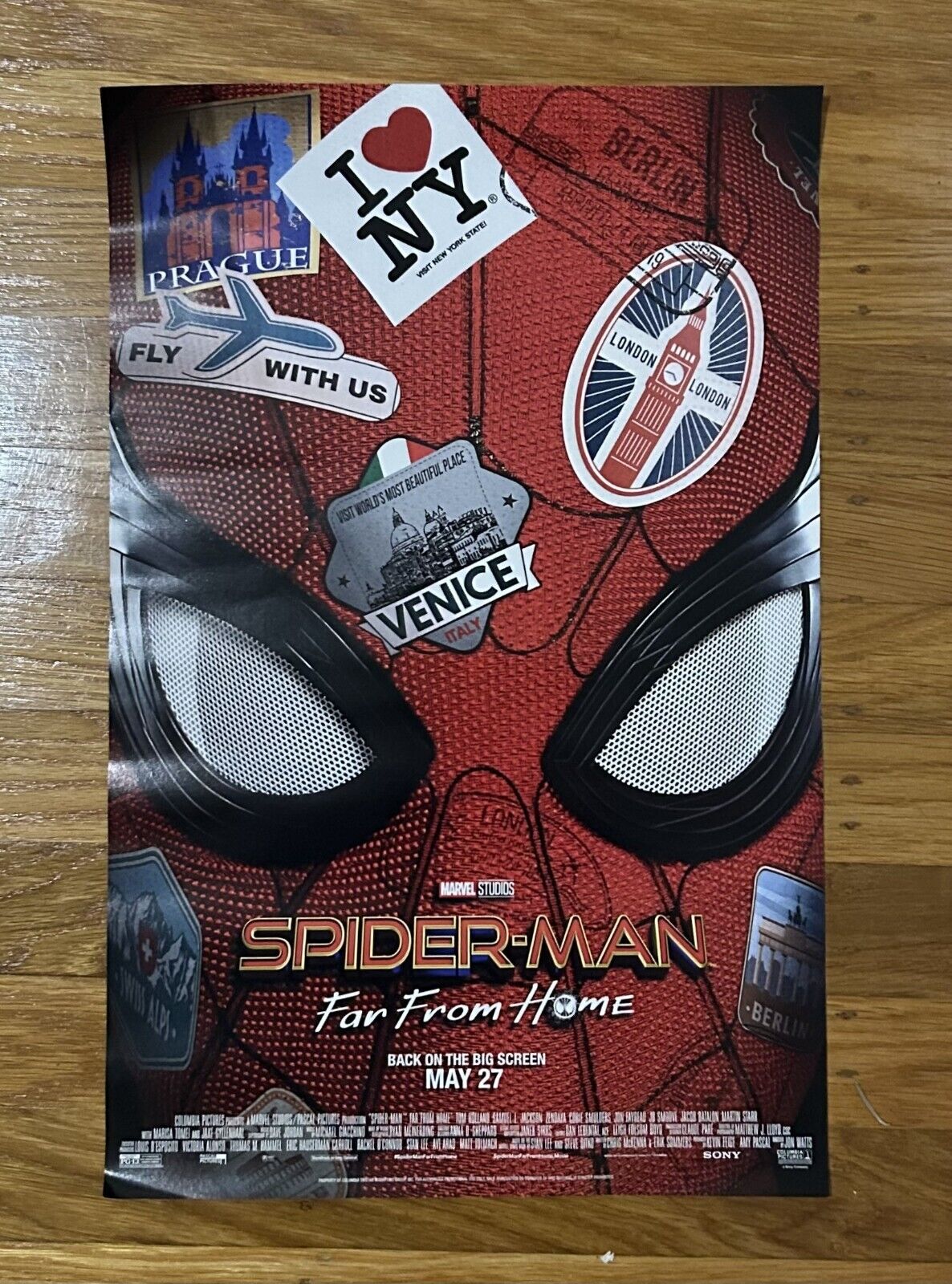 NEW Spider-Man: Far From Home (2019) AMC ReRelease 5/27/24 11x17 Poster Holland