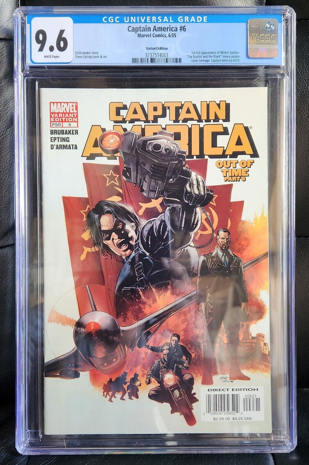Captain America #6 Cgc 9.6 First Winter Soldier