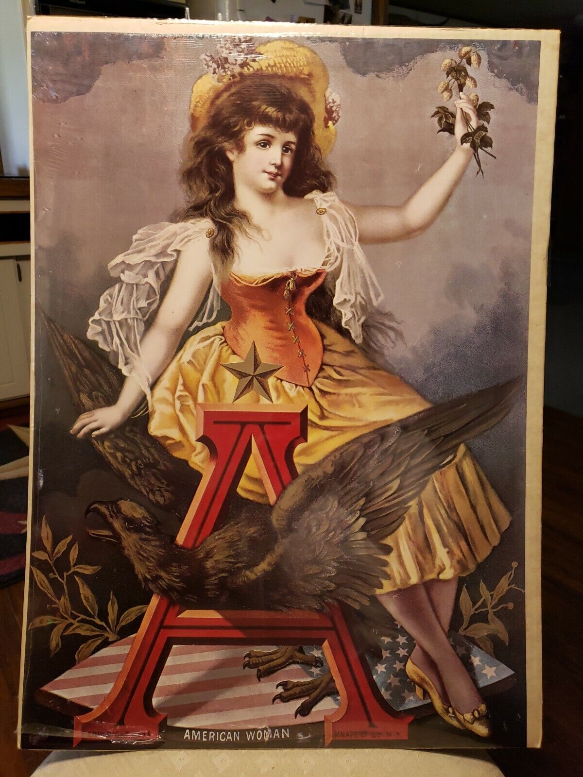 VtG 1974 Print/Poster of the 1893 Knapp Litho for Anheuser Busch \