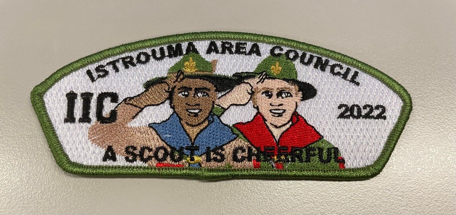 ISTROUMA Area council 2022 BSA CSP JSP Scout is Cheerful rare new Last