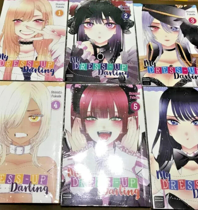 My Dress-Up Darling (English Comic) Vol 1-10 Full Set Complete Anime Manga DHL