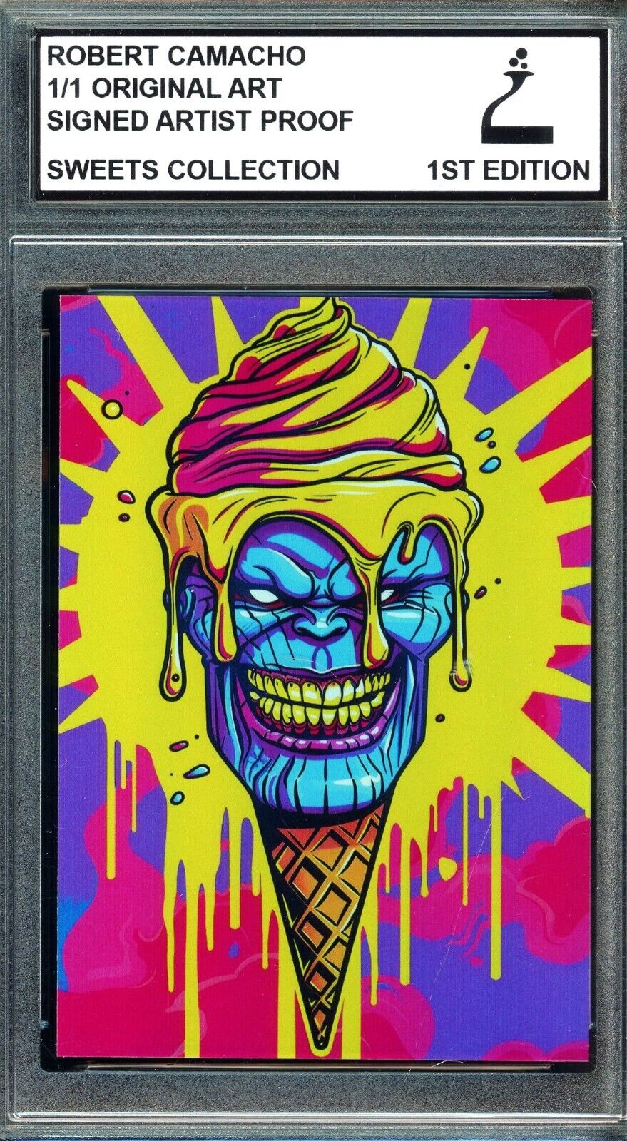 Thanos by Robert Camacho Artist Proof Sweets Collection POP Art 1/1 Signed