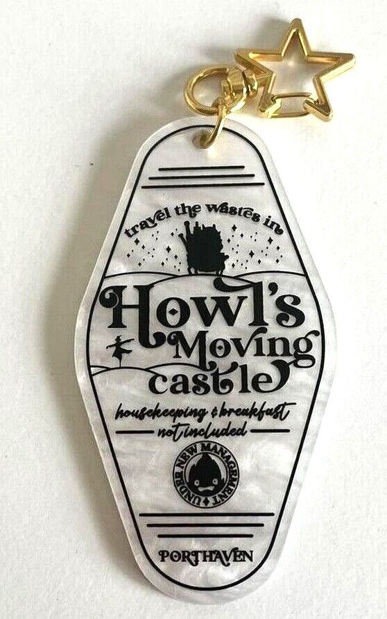 NEW Howls Moving Castle Keyring Keychain Illumicrate 