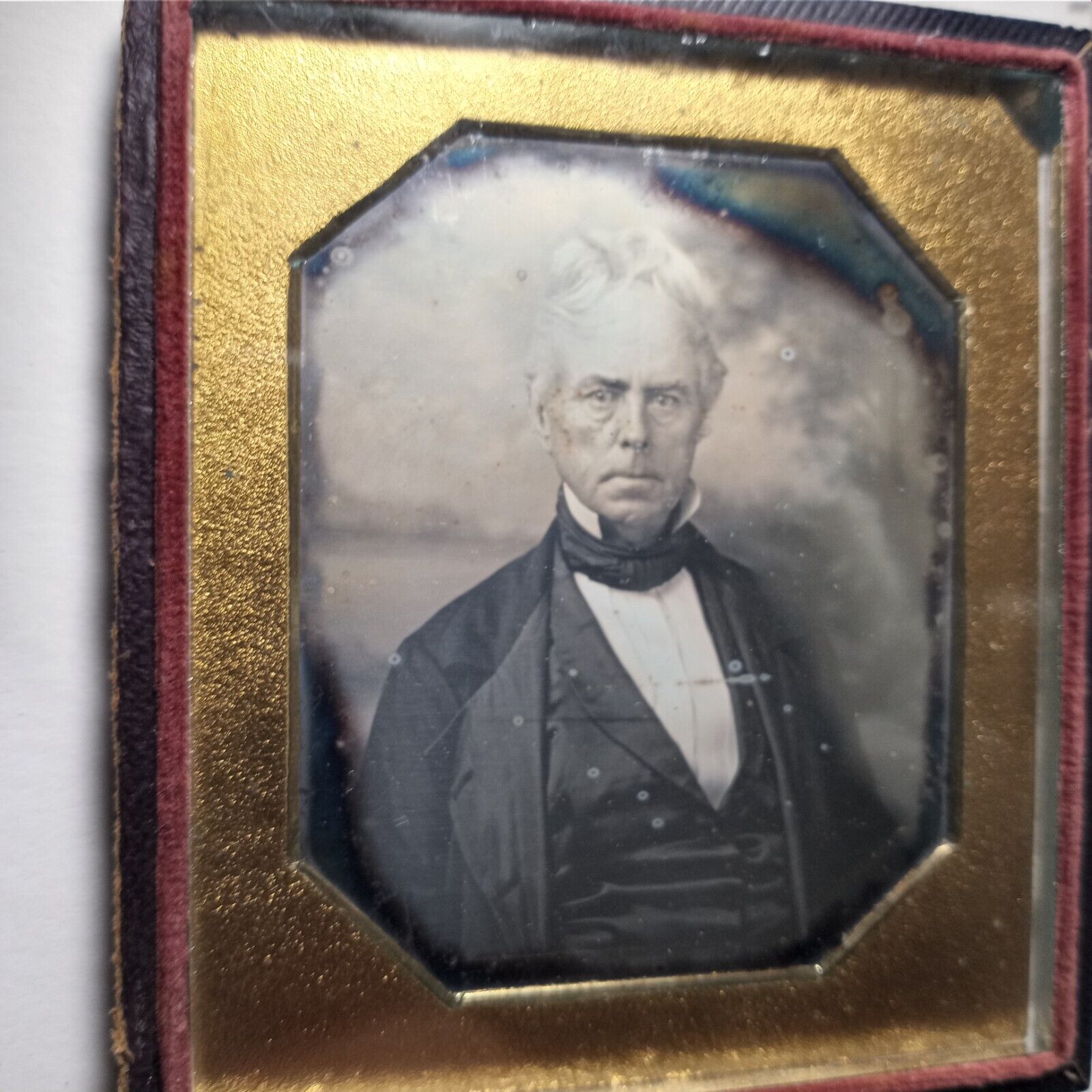 Original Period Daguerreotype President William Henry Harrison