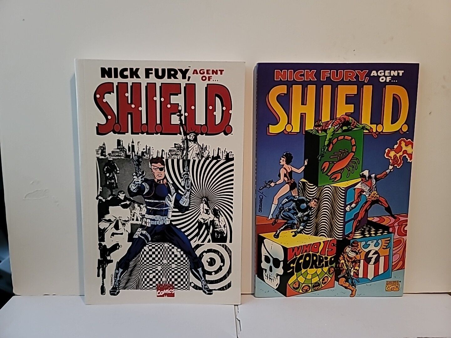 Nick Fury Agent Of S.H.I.E.L.D. Trade Paperback Lot 2 Nm 1st Printings