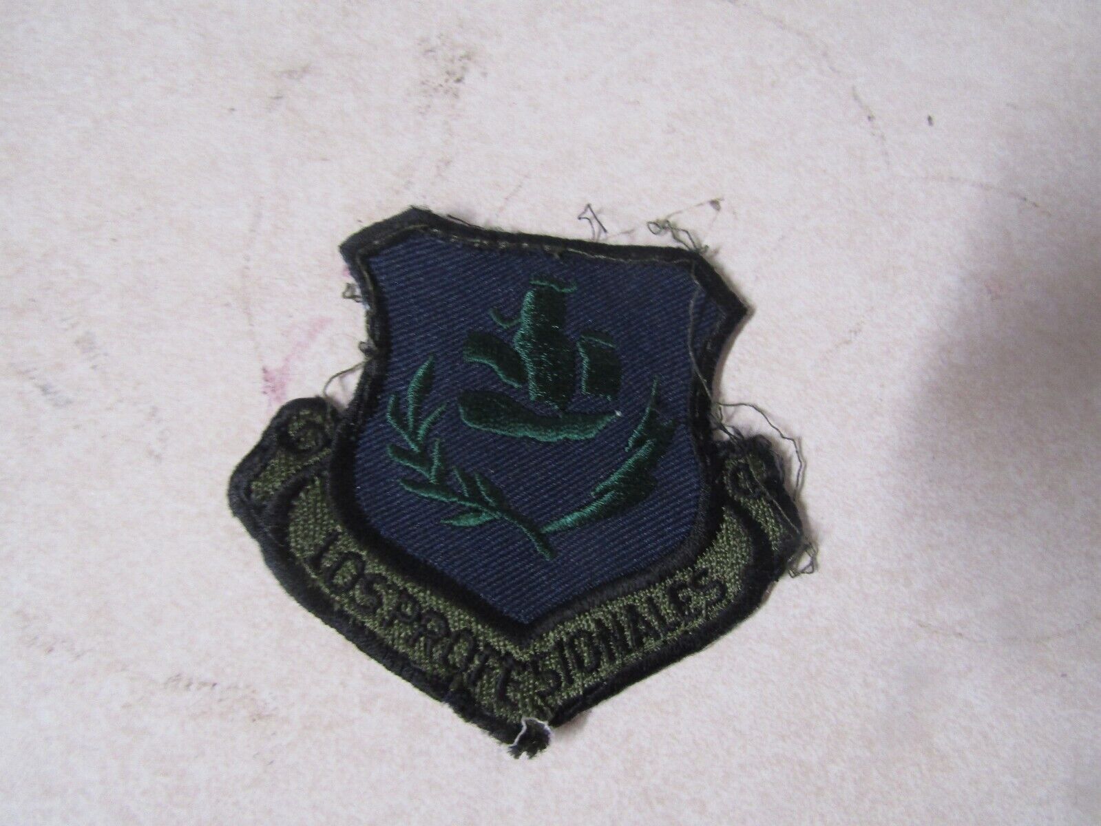 MILITARY PATCH SEW ON COLORED US AIR FORCE LOS PROFESIONALES