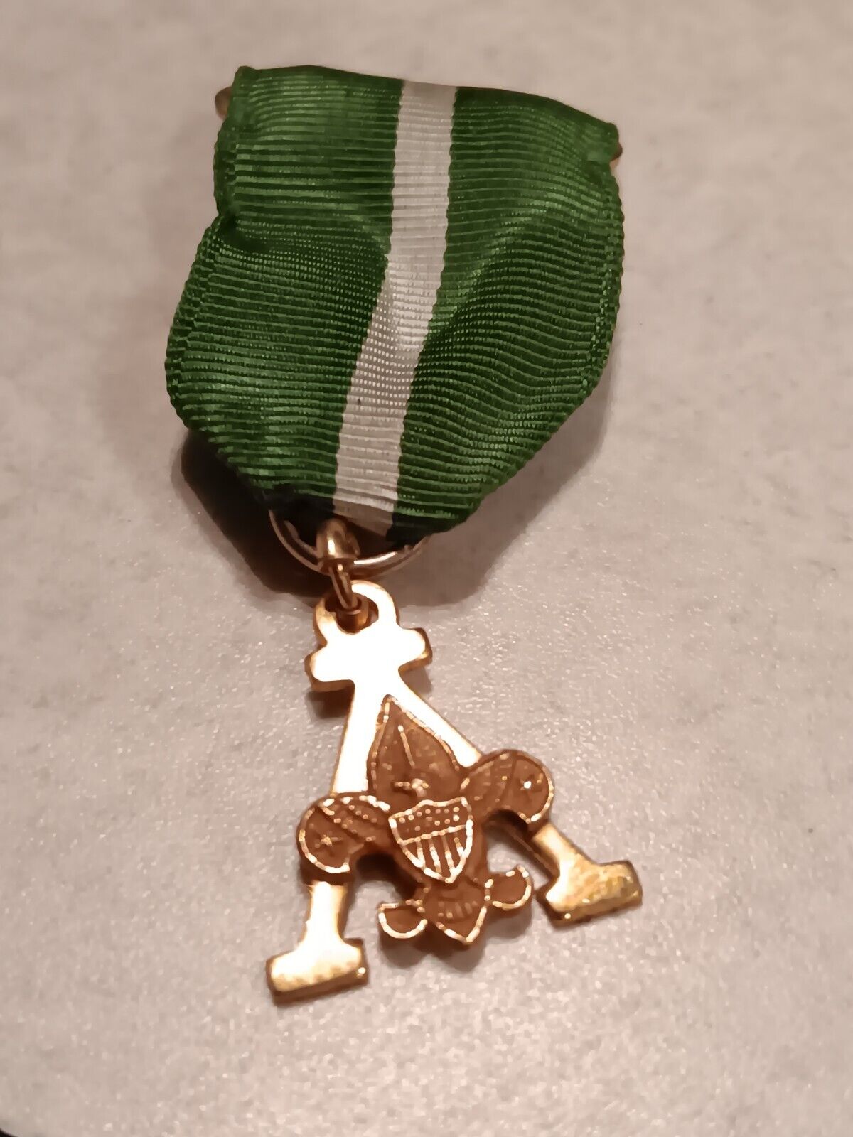 Vtg. 1960s Scouters Award # 5102 1/20 10k  Gold Training 