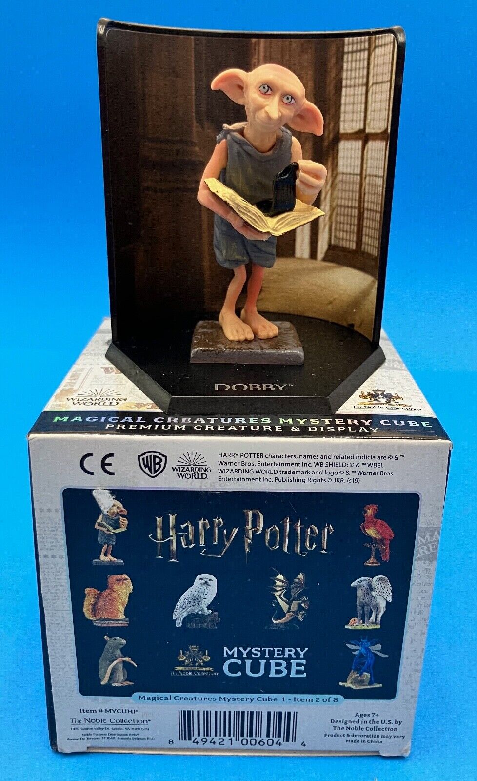 Harry Potter Magical Creatures Mystery Cube DOBBY Figure with Original Box