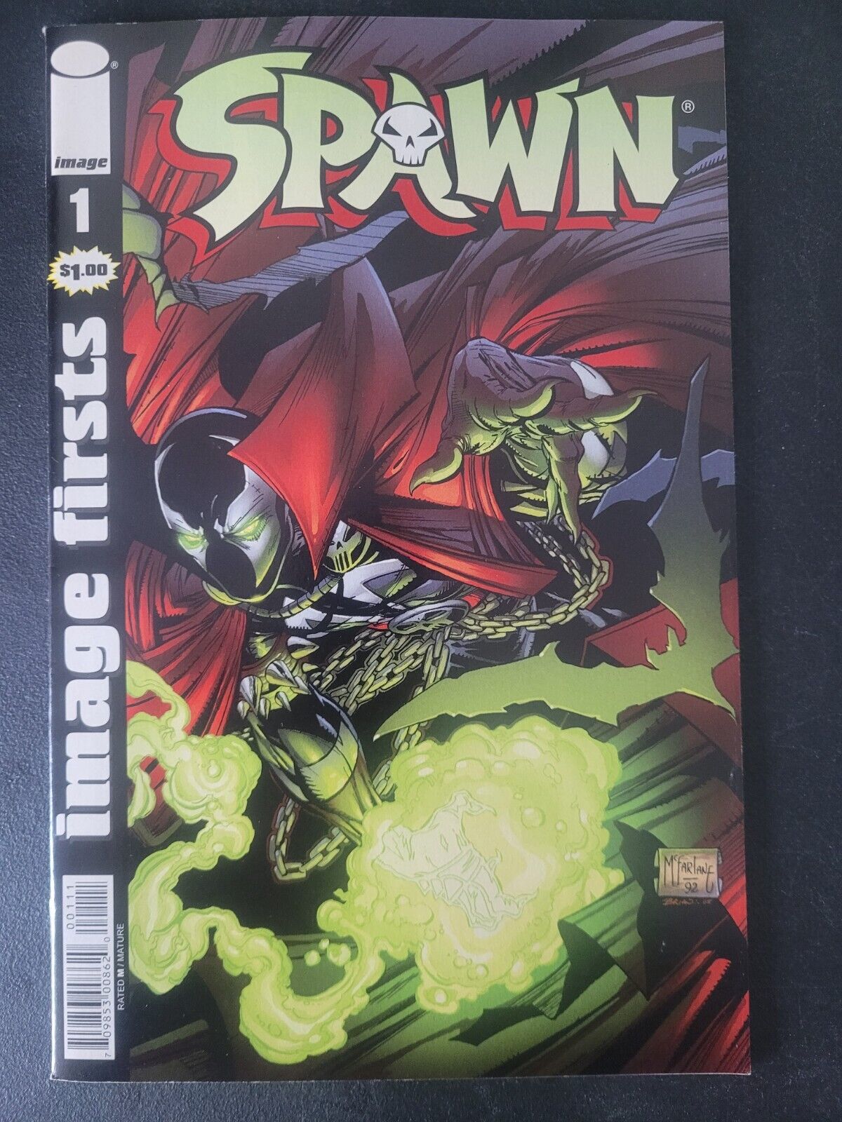 SPAWN #1 IMAGE FIRSTS SPECIAL 2018 IMAGE COMICS 1ST APPEARANCE REPRINT McFARLANE