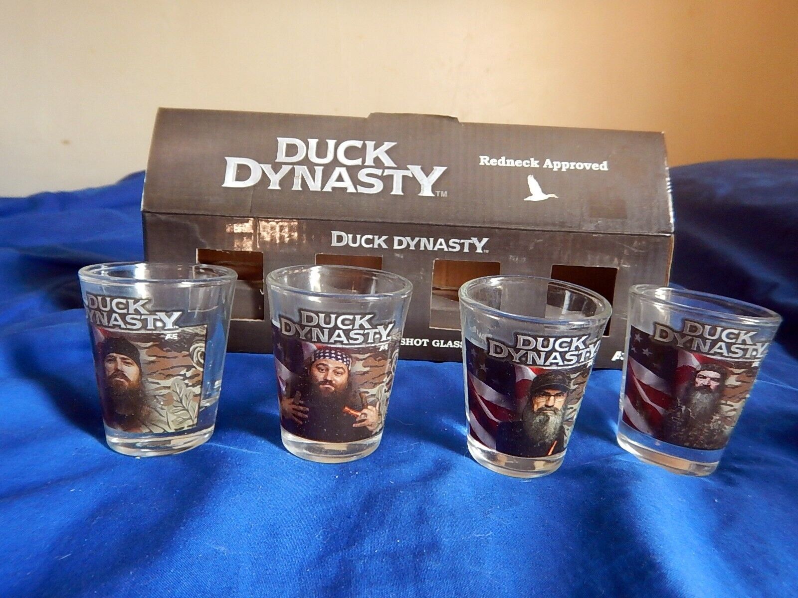 Duck Dynasty Character Shot Glasses