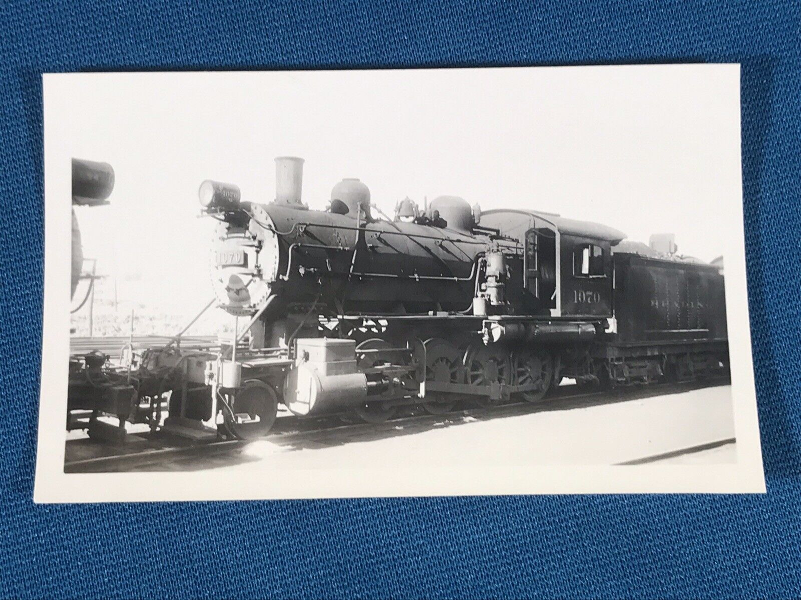 Reading Railroad Locomotive No. 1070 Antique Photo 