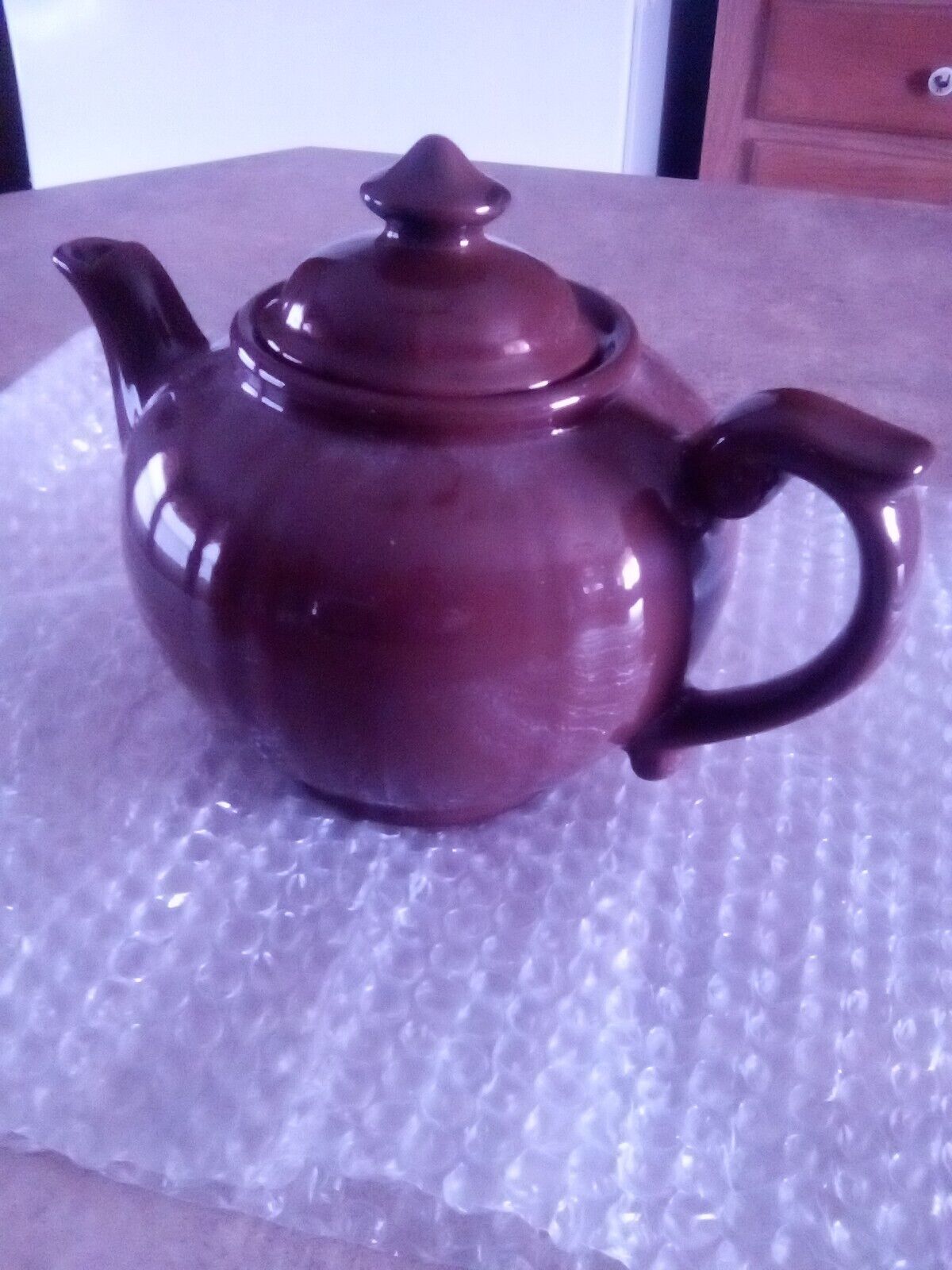 Vintage Brown Teapot With Lid BROWN BETTY STYLE  TEAPOT Made in England