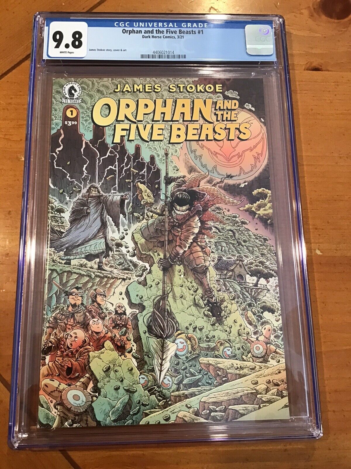 Orphan and the Five Beasts #1 CGC Graded 9.8