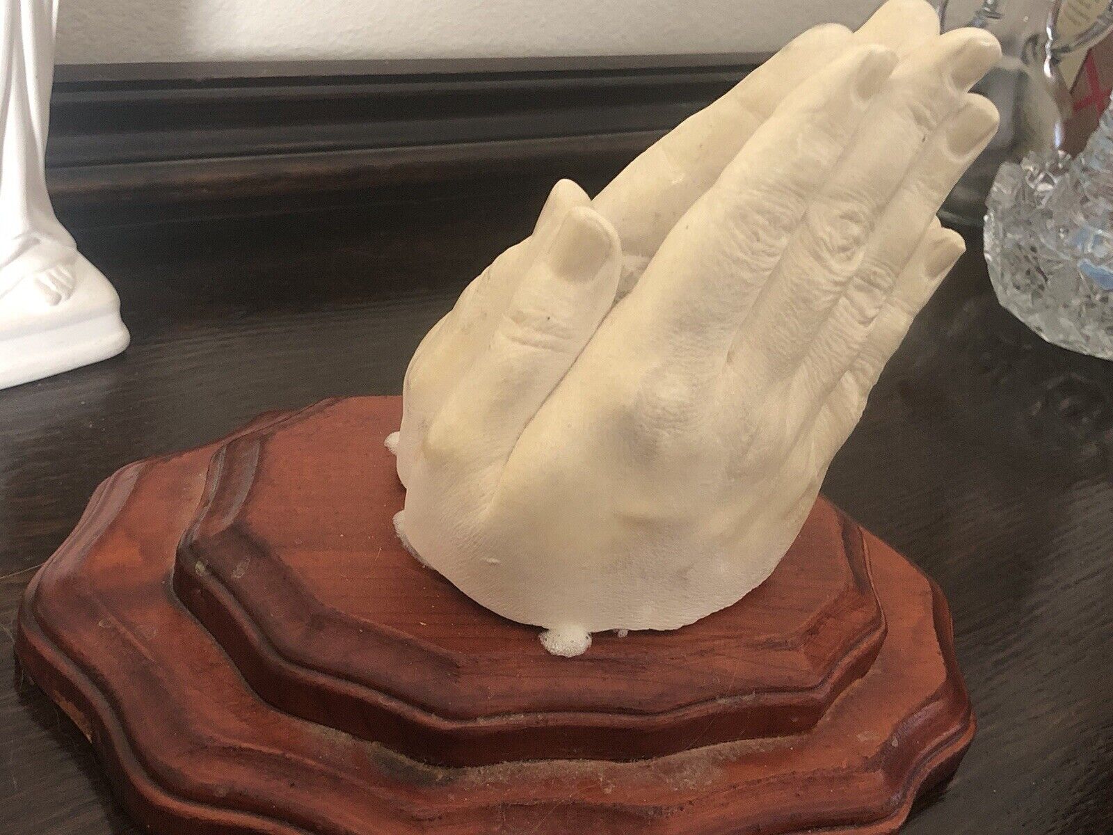 Handmade Praying Hands Statue, Hands Of A Religious Sister. FINAL OFFER