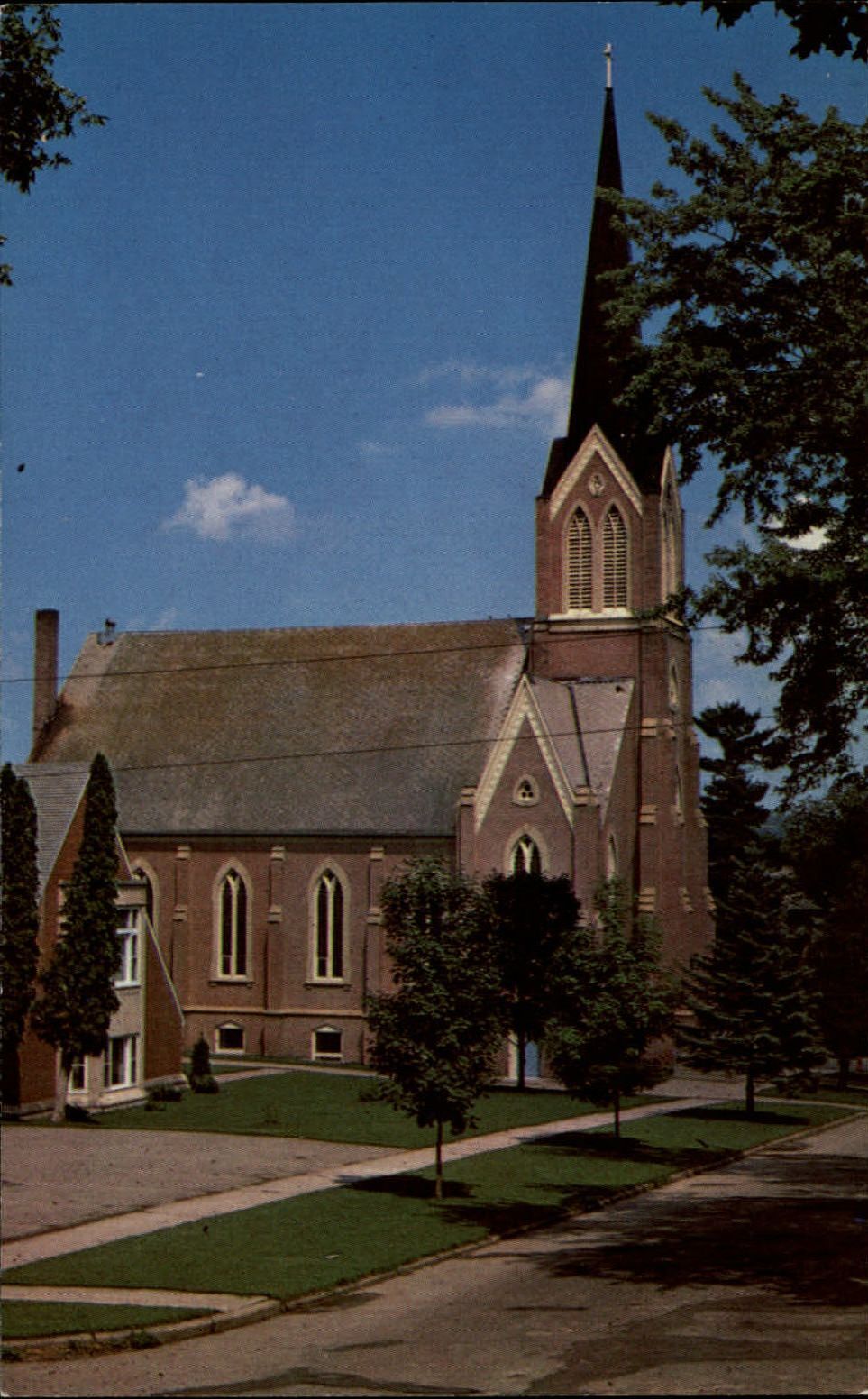 Iowa Decorah First Lutheran Church Norwegian Pioneers ~ postcard  sku587