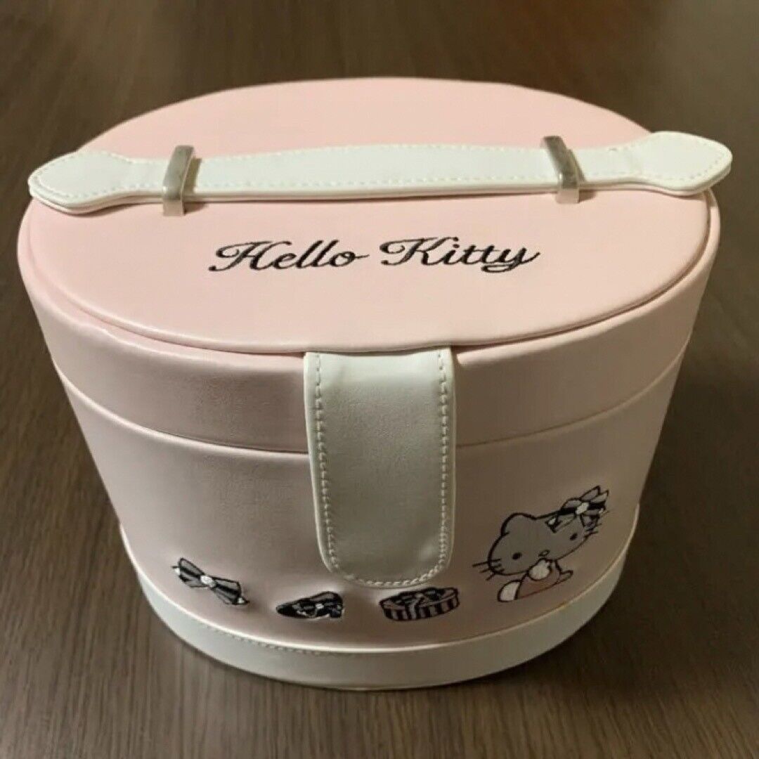 Sanrio Hello Kitty Makeup Box Limited Rare New unused Retro Japan Vintage