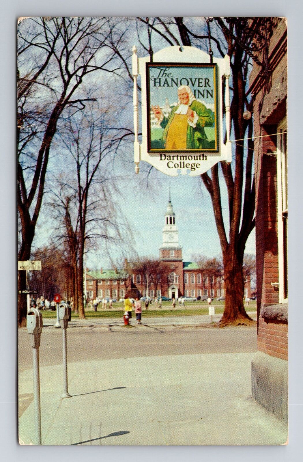 Hanover NH-New Hampshire, Dartmouth College, c1956 Antique Vintage Postcard