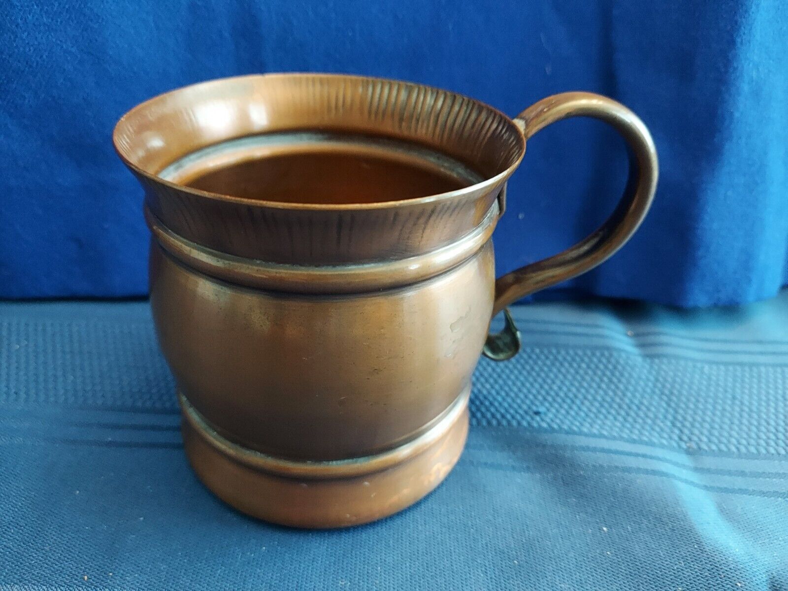 Vintage Gregorian Solid Copper Mug