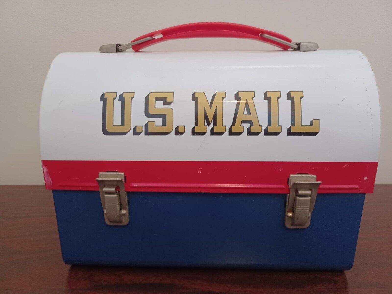 Vintage U.S. MAILBOX Lunchbox w/Thermos