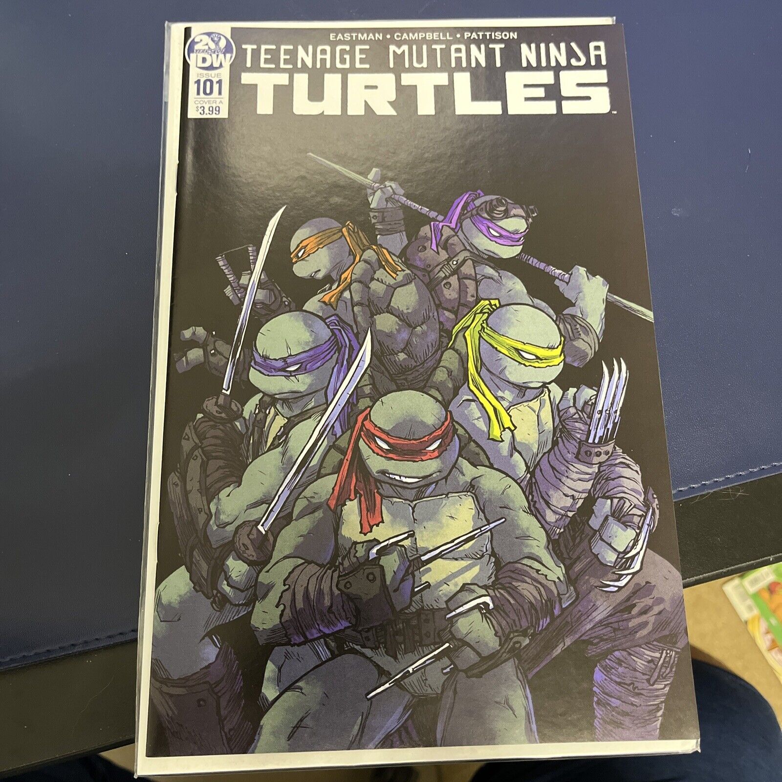 Teenage Mutant Ninja Turtles 101 IDW First Mona Lisa