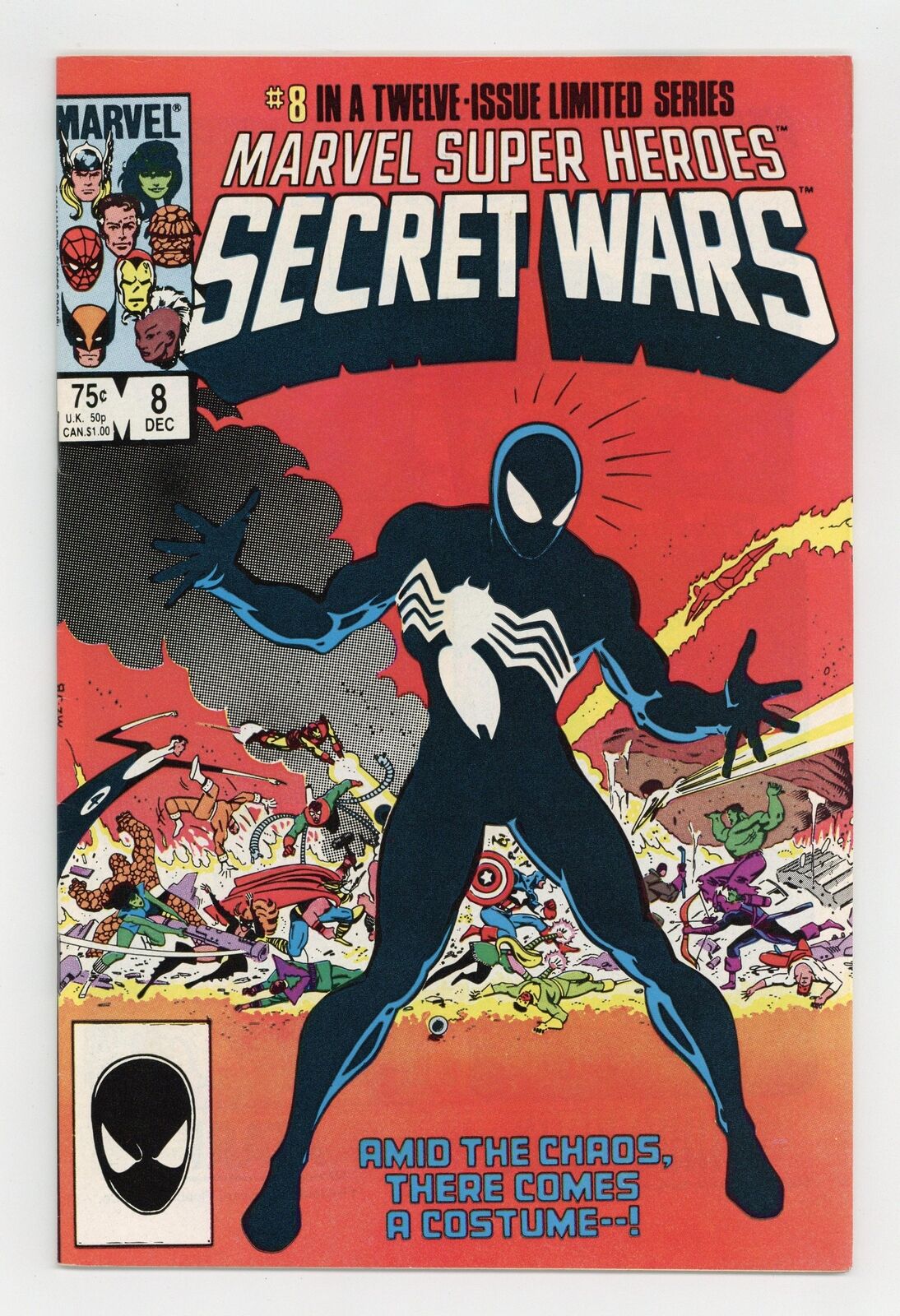 Marvel Super Heroes Secret Wars #8D Direct Variant FN- 5.5 1984