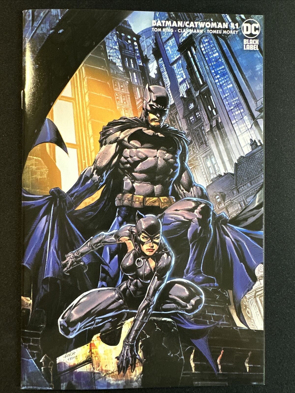 Batman Catwoman #1 DC Comics 2022 Finch Unknown Variant Cover D Near Mint