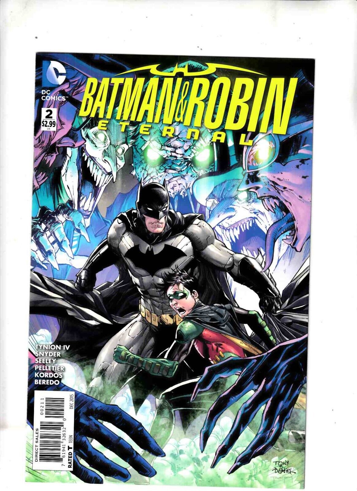 Batman and Robin Eternal #2 (2015) NM (9.4)  over $50