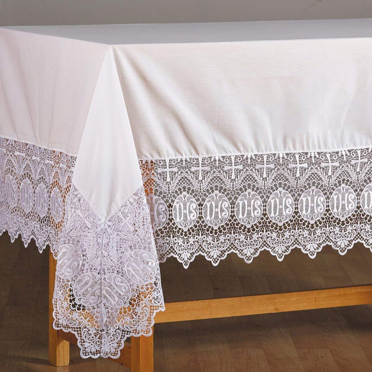 Christian Brands IHS Lace Altar Frontal