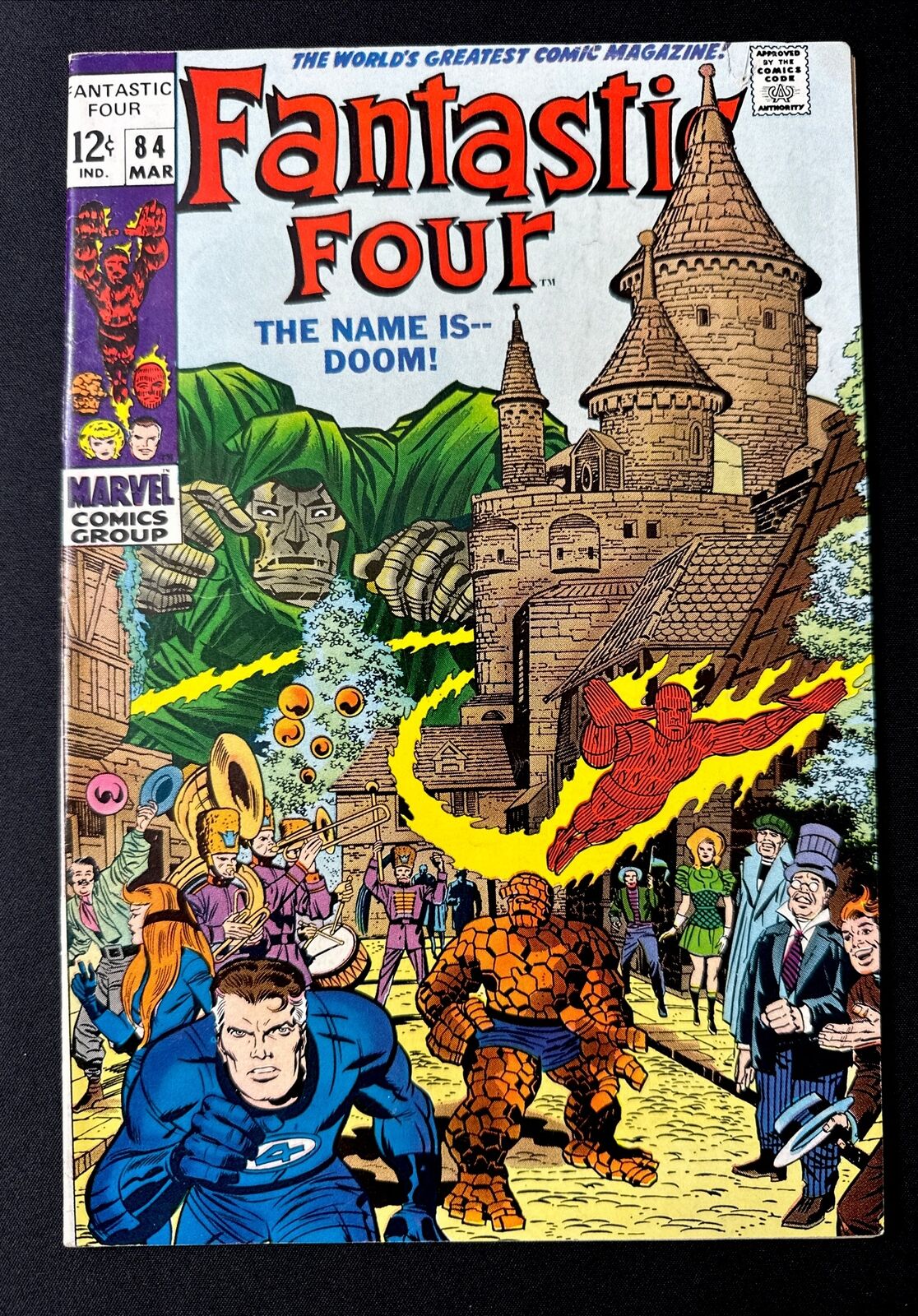 Fantastic Four 84 Marvel 1969 Stan Lee Jack Kirby Doctor Doom