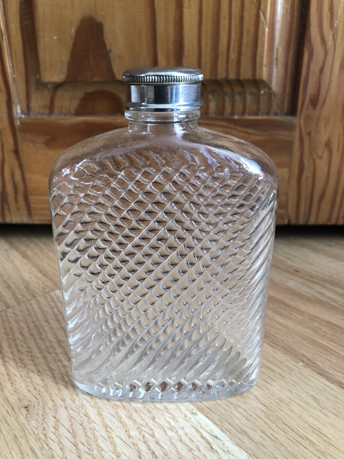 Vintage Glass Flask from Universal Glass - Patented 1927
