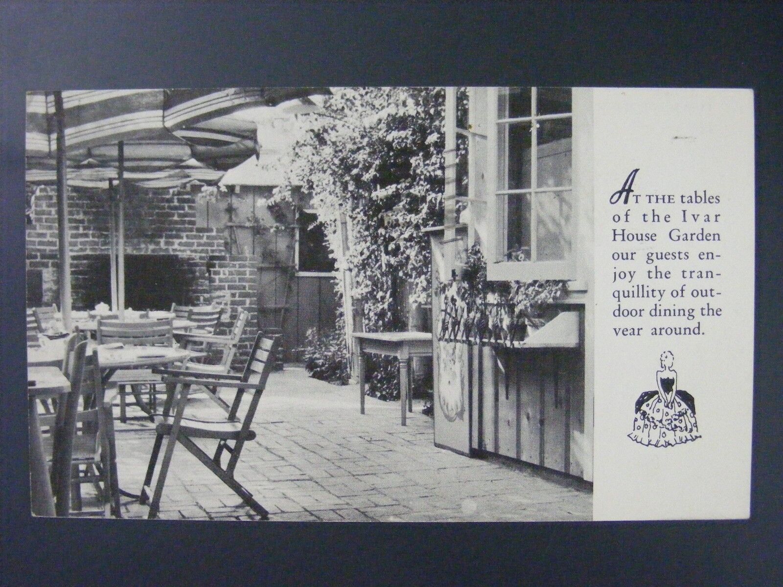 Ivar House Hollywood California Pitcairn Pennsylvania DPO Cancel Postcard 1950
