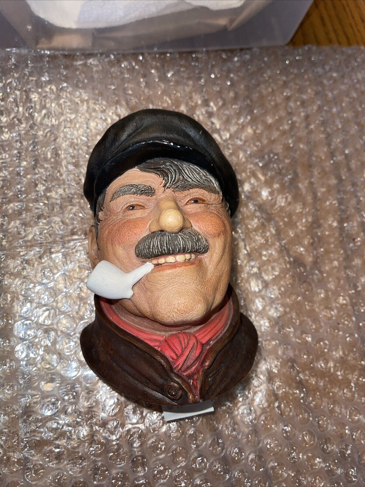 Legend Products The Bargee Bossons Head 1984 England Chalkware Vintage