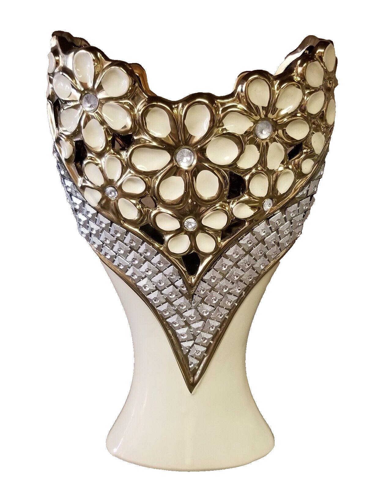 Astoria Gorgeous Table Vase with faux diamond accent