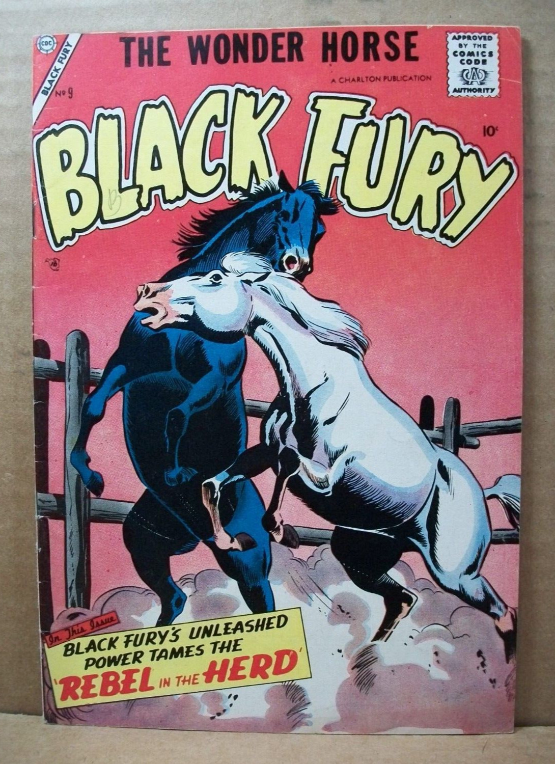 Black Fury #9 (Charleton Comics Group, June 1957) VF-